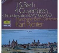 Aurele Nicolet - J.S. Bach: 4 Ouvertüren (Orchestersuiten 1066-1069) [Vinyl Doppel-LP] [Schallplatte]