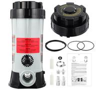 Aurelema CL200 Chlorinateur en ligne de rechange compatible avec le distributeur automatique de chlorinateur Hayward pour piscines intérieures et hors sol Distributeur d'engrais chimiques automatique