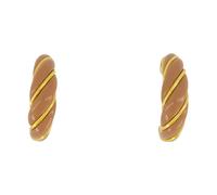 Aurélie Bidermann - Boucles d'oreilles Diana torsadées - Femme - Accessoires - Multicolore - Taille: ONE Size