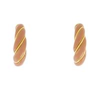 Aurélie Bidermann - Diana Earrings - Femme - Accessoires - Beige - Taille: ONE Size