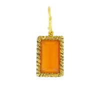 Aurélie Bidermann - Malli Carnelian Charm - Femme - Accessoires - Orange - Taille: ONE Size