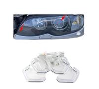 Auréoles pour auto Pour BMW Série 3 E46 Berline 1999-2005 Pour M4 Pour Style LED Ange Yeux Kit Anneau RVB Couleurs APP Contrôle Lampes Phare Kit halo pour phare(Xenon)