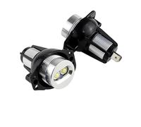 Auréoles pour auto Pour BMW Série 3 E90 E91 Pré-lifting 2005-2008 2 Pièces Blanc Jaune 12v Yeux D'ange Halo Anneau Marqueur Ampoules Œil d'ange pour phare avant(2pcs LED RED)