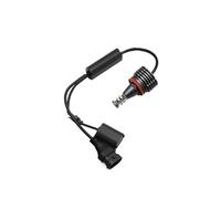 Auréoles pour auto Pour BMW Série 5 E60 E61 LCI 2008-2010 Phare Au Xénon 120W 6000K Blanc H8 LED Yeux D'ange Anneau Lumineux Canbus Œil d'ange pour phare avant(1pc white color)