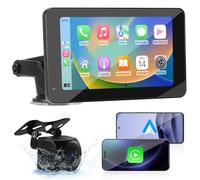 Aurevita Ecran CarPlay Voiture 7", Écran Android Auto Version 2025 améliorée, Drive Buddy carplay avec Navigation, Commande vocale, Mirror Link, écran Tactile, Lecteur multimédia pour Voiture