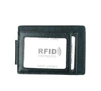 AurexaFashion Portefeuille fin minimaliste en cuir de vache véritable avec pince à billets magnétique pour homme, blocage RFID, poche avant, porte-carte d'identité, #03 Bleu sarcelle, Mini 4.33" x
