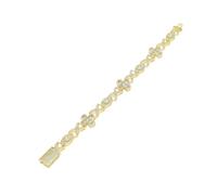 [Aurgiarme] Bracelet tendance Bling pour homme Bracelet chaîne cubaine