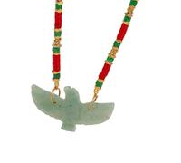 [Aurgiarme] Collier de perles élégant en pierre naturelle pour costume tendance et collier unique, フリーサイズ, Comme décrit, Pas de gemme