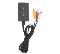Aurgiarme Convertisseur HDTV vers 3RCA 1080p Câble de conversion pour console de jeu, projecteurs, salle de conférence