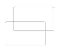 Aurgiarme Lot de 2 films de protection d'écran pour Pocket4 8" 8" PC Film thermique avec une grande transparence et un film d'écran résistant aux rayures