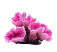 Aurgiarme Plante de corail artificielle pour aquarium - Décoration en polyrésine - Poisson pour décoration d'aquarium - Corail