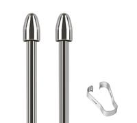 Aurgiarme Pointes de stylo en alliage pour écrire à pointe fine, design à bille pour prendre des notes, dessin