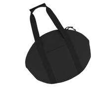 Aurgiarme Sac de rangement pour poêle de cuisson avec poignée - Résistant à l'usure - Étanche - Outil de barbecue d'extérieur pour cuisine - Multifonctionnel - Organisateurs d'outils de camping, Noir