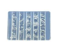 Aurgiarme Tampons en silicone pour créer des décalcomanies avec des cristaux pour manucure, projets d'artisanat, outils de gaufrage