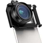 Auricase Objectif Macro Zoom HD 10X-20X avec Clip Universel pour Téléphone Portable, Objectif Macro pour Smartphone, Objectif de Téléphone Portable,adapté à Tous Les Téléphones Mobiles