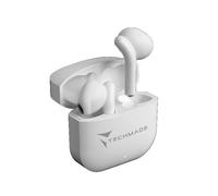 AURICOLARI BLUETOOTH CON BOX DI RICARICA BIANCHI (TM-XM201-WH)