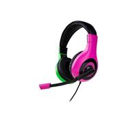 Bigben Interactive Casque de jeu Headphone P+G V1 Filaire stéréo pour Nintendo Switch Rose/Vert