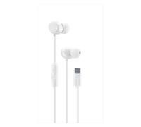 Cellular Line Casque intra-auriculaire CLOUD IN-EAR G Type-C avec câble et microphone intégré