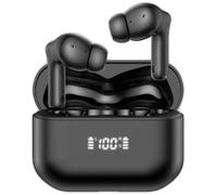 Auriculares Bluetooth Daewoo DW2022 con estuche de carga- Autonomía 5h- Negros