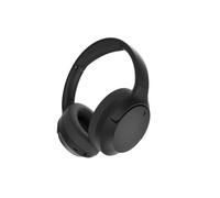 Gembird Casque Stéréo Bluetooth avec Réduction Active du Bruit, Coussinets Confortables, Autonomie Prolongée, et Commutation Automatique Entre Musique et Appels, Noir