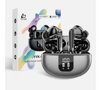 Auriculares Inalámbricos Bluetooth 5.4 ANC ENC con Micrófono, LED, USB-C | ajuste intrauditivo,modo transparencia,peso 4 g,conexión automática,uso mono o estéreo,resistente al sudor