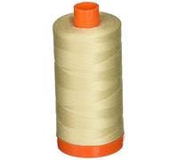 Aurifil A1050-2310 Fil de coton Mako solide 50 WT 1300 m Beige clair