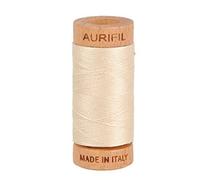 Aurifil Fil de coton mako 80 wt, beige clair
