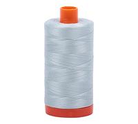 Aurifil Fil de coton mako uni 50 W 1420 m Gris clair Bleu