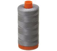 Aurifil Mako Fil de coton mako 50 Wt, gris uni, 1300 m