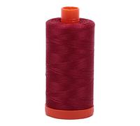 Aurifil Mako Fils de Coton Solide 50 WT 1422yds Bordeaux
