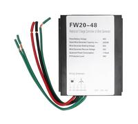 Aurikall Contrôleur de Charge d'éolienne pour générateur 2000 W, contrôle Automatique de Charge de Batterie MPPT 48 V, résistant à l'eau IP67 avec freinage et Protection