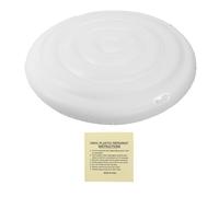 Aurikall Couverture Gonflable Ronde de de 5,4 Pieds, Couverture de Protection extérieure imperméable de Piscine de Station Thermale de PVC