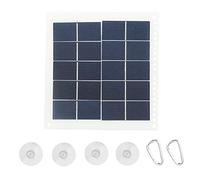 Aurikall Module d'alimentation 7 W Panneau Solaire en Silicium polycristallin avec Technologie laminée EVA - pour Conversion d'énergie Portable en extérieur et Chargement d'alimentation