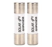 Aurikall pour Centrale photovoltaïque et système de redresseur d'onduleur - Fusible Solaire PV 1000 VDC 30 A - Tube en Porcelaine avec Noyau de Quartz Arc Moyen pour Protection Contre Les