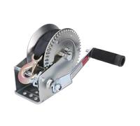 Aurikall pour Une Utilisation Marine : treuil Manuel pour remorque de Bateau d'une capacité de 1 500 LB, Rapport de Transmission de 4,1 : 1, Ruban en Polyester de 26 Pieds, Construction