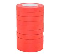 Aurikall Rouleau de Ruban adhésif PE résistant à la Chaleur et à l'oxydation - 10 pièces de Ruban adhésif PE pour Machine à Attacher - Fixations de Support de Jardin en matériau Souple