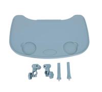 Aurikall Table de Plateau pour Fauteuil Roulant, Planche de Bureau épaisse et Amovible pour Fauteuil Roulant, Planche à Manger d'aide à l'alimentation pour Usage Domestique pour Personnes (Grise)