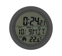 AURIOL® Horloge radioguidée pour salle de bains (gris)