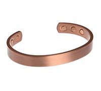 Auris Bracelet magnétique en Pur cuivre Lisse avec aimants, One Size, Cuivre, sans_pierre, One Size, Cuivre, sans_pierre, One Size, Cuivre, sans_pierre, One Size, Cuivre, sans_pierre