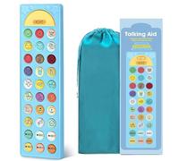 AURIVEE Dispositif CAA pour Autisme, Outil de Communication Non Verbale avec 6 Boutons Programmable & Volume Réglable. Aide à la Thérapie Vocale pour Enfants et Adultes