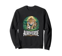 Auriverde Brazil Jaguar - Identité Verte et Jaune Sweatshirt