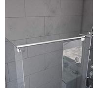 AURLANE Barre de Fixation - Liaison - pour Douche à l'italienne - Freedom 2 Link - Barre DE Liaison