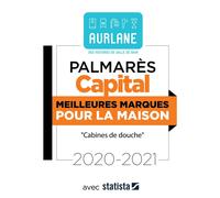 AURLANE Colonne de Douche à hyrdomassage - 22x125cm - en Verre trempé avec Buses hydromassantes - Epsilon Black One Size