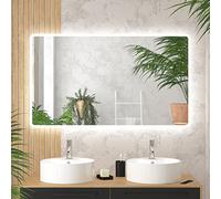 Miroir salle de bain avec eclairage LED - 120x70cm - GO LED