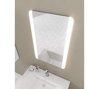 AURLANE Miroir Salle de Bain LED Auto-éclairant Border Lines 70x45