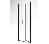 AURLANE paroi - porte de douche saloon 70 black