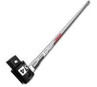 Aurlloct Poignée Articulée 3/4", Barre de Force de 81 cm Robuste e Force avec Tête Flexible 250°, Manche Articulée avec Bille de Détente à Ressort, pour Réparations Auto et Atelier