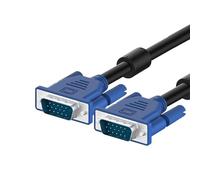 Auroh Câble VGA vers VGA 2,8 m 15 broches 1080p Full HD SVGA/VGA mâle vers mâle pour ordinateur, PC, ordinateur portable, TV, projecteurs