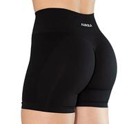 AUROLA Intensify Short de Yoga pour Femme (Lot de 10), Intensify V2 Noir, M