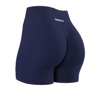 AUROLA Leggings d'entraînement avec contrôle du Ventre, résistants aux Squats, côtelés, épais, sans Couture, froncés, pour Femmes, Taille L